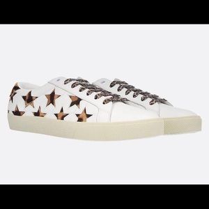 New Sz40 Saint Laurent Leopard Star Court Classic